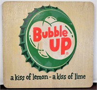 VINTAGE BUBBLE UP SODA ADVERTISING SIGN