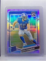 Jack Campbell 2023 Optic Silver Rookie