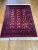 Couristan Red Kashimar Wool Pile Rug