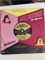 7 “ MINNIE THE MOOCHER CAB CALLOWAY 78 RPM RECORD