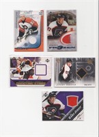 5 cartes hockey jersey Jeremy Roenick