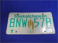 Saskatchewan License Plate