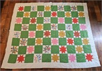 Vintage Quilt 66" X 80"