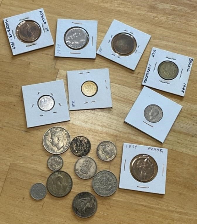 Lot of Foreign Coins