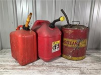 3- Gas Cans