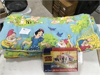 Vintage Mickey Mouse Puzzle & Snow White