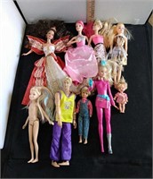 Lot of Barbie Dolls