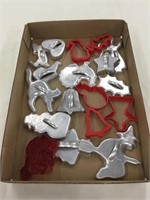 Flat of cookie cutters