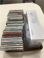 Flat of CDs and new cases