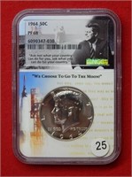 1964 Kennedy Silver Half Dollar NGC PF68