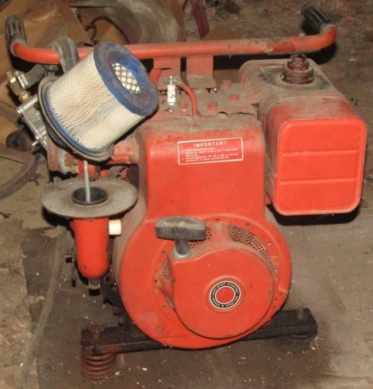 Antique Homelite Generator AS-IS Motor Spins Free