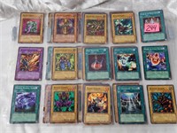 3 binder pages of Yu-Gi-Oh! cards