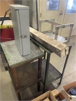 METAL TABLES AND BOX