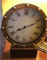 Battery Operated Clock 9.5” R on Base