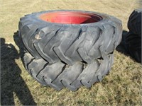 (2)Good Year 18.4-38 Mounted Tires (3893)