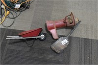 Mini Wheelbarrow, Ash Scoup & Parts Pump
