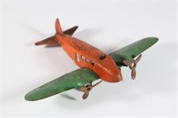 Vintage Toy Pressed Steel Small Aircraft