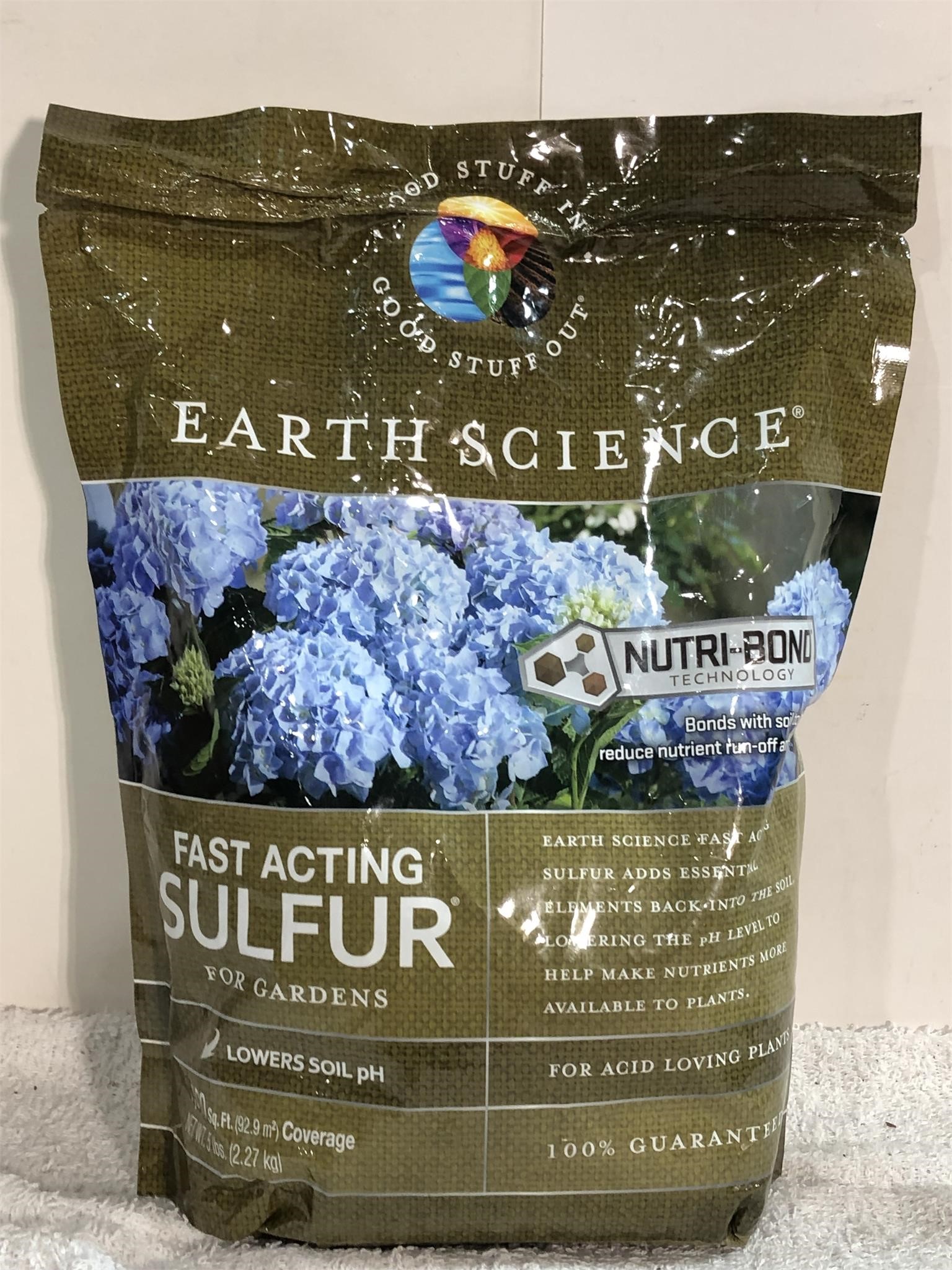 Earth Science Fast Acting Sulfur For Gardens