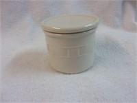 Longaberger Pottery Candle Holder w/Lid