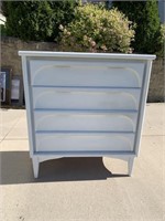 White chest of drawers, 35" x 39" x 18"