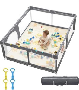 DEARLOMUM BABY PLAYPEN,71X59IN EXTRA LARGE BABY
