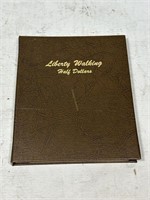 Complete US Liberty Walking Half Dollar Book 1916-