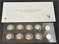 2019 America the Beautiful Quarter Circulating Coi