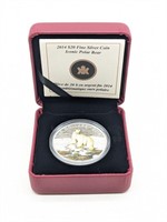 2014 Canadian 20 Dollar Polar Bear Coin 999 Silver