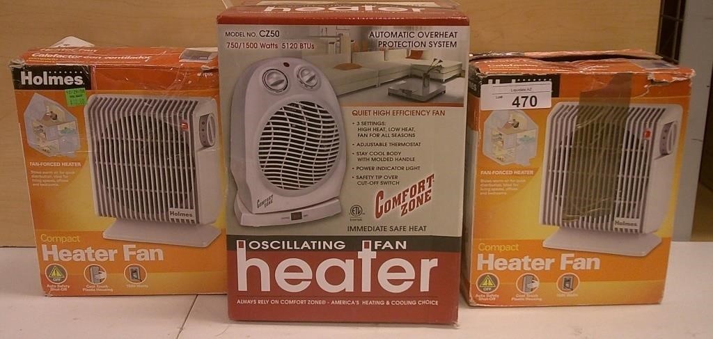 Holmes & Comfort Zone Heaters