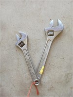 15 & 18" CRESENT WRENCHES