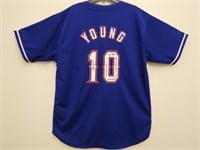 Autographed Mike Young Texas Rangers Jersey w/ COA