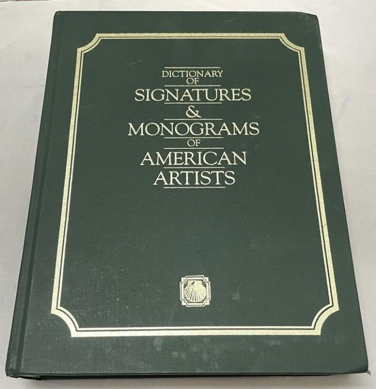 Signatures & Monograms of American Artists Book