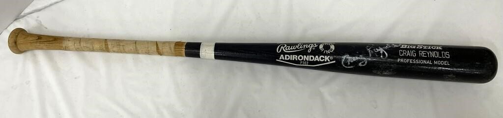 Craig Reynolds Game Used Bat