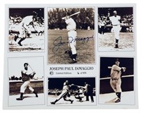 Joe DiMaggio Signed/ Autographed Baseball Photo