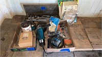 4.5” angle grinder, socket set and more