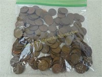 Bag of 150 Mixed Wheat Cents
