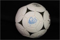 Pele autographed soccerball