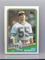 Brian Bosworth 1988 Topps Rookie