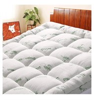 Full Size Bamboo Mattress Topper 

*appears