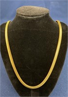 29” Goldtone Costume Jewelry necklace