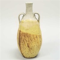Large Warren Mackenzie signed pottery vase with