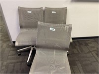 3 Mesh Office Chairs