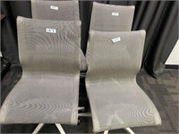 4 Mesh Office Chairs