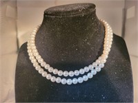 Faux pearls