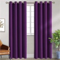 2pk Window Blackout Curtain Panels 52x80 inches