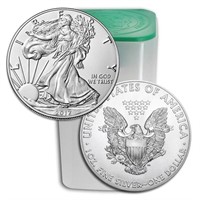 2017 US Mint Roll American Eagle Silver Dollar