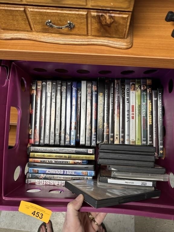 LARGE LOT OF DVD'S