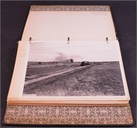 A binder of photographs of C&IM railroad