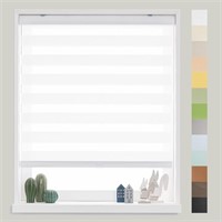 FOIRESOFT Cordless Custom Zebra Roller Shades