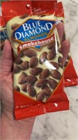 4 bags In date Blue Diamond Almonds Smokehouse